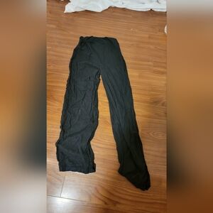 Zara Black Pants Witg Twist Top -boho